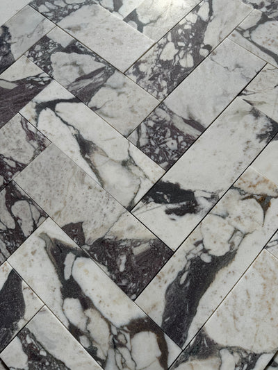 Calacatta Viola Marble Tile 4x12